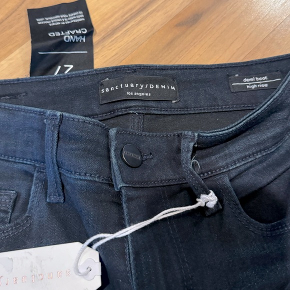 NWT SANCTUARY Demi Boot High-Rise Jeans Size 27 - Picture 4 of 6